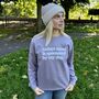 Personalised 'In My Cosy Girl Era' Autumn Sweatshirt, thumbnail 5 of 6