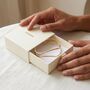 Double Curved Bangle Non Tarnish Waterproof, thumbnail 5 of 9