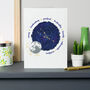 Taurus Constellation Star Sign Birthday Card, thumbnail 1 of 2