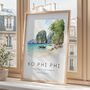 Thailand Phi Phi Island Travel Print, thumbnail 2 of 7