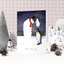 Penguins Winter Wonderland Christmas Card, thumbnail 1 of 3