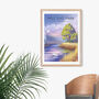 Mile End Park London Travel Poster Art Print, thumbnail 4 of 8