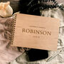 Personalised Surname Wedding Guest Book Alternative, thumbnail 8 of 9