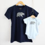 'Mama Bear' And 'Baby Bear' T Shirt Set, thumbnail 2 of 4