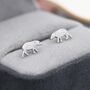 Extra Tiny Baby Tapir Stud Earrings In Sterling Silver, thumbnail 6 of 12