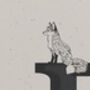 F Is For Fox, Alphabet Card, thumbnail 2 of 4