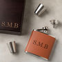 Personalised Hip Flask Gift Set For Men, thumbnail 7 of 8