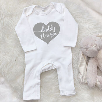 'Daddy I Love You' Babygrow, 7 of 10