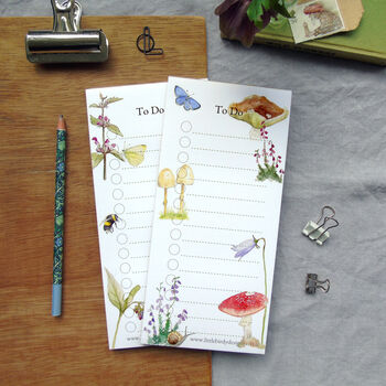 Pair Of Illustrated 'To Do' List Notepads, 6 of 6