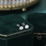 Cute Bao Bun Earrings In Sterling Silver, thumbnail 4 of 10