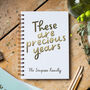 Personalised Precious Years Foil Notebook, thumbnail 1 of 7