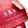 Christmas Table Place Mats Red Nutcracker Four Pack, thumbnail 1 of 6