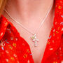 Personalised Silver Cross Confirmation Necklace, thumbnail 1 of 11