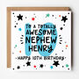 Nephew 10th Birthday Card, thumbnail 1 of 4