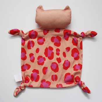 Leopard Soft Toy Blankie, 9 of 11