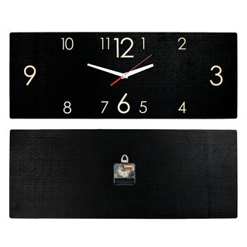 Minimalistic Scandinavian Luxury Wooden Wall Clock, 10 of 10
