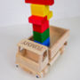 Wooden Tipper Truck With Building Blocks, thumbnail 3 of 8