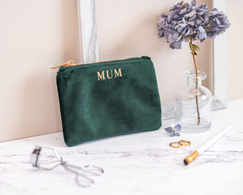 Personalised Velvet Coin Purse, 6 of 12