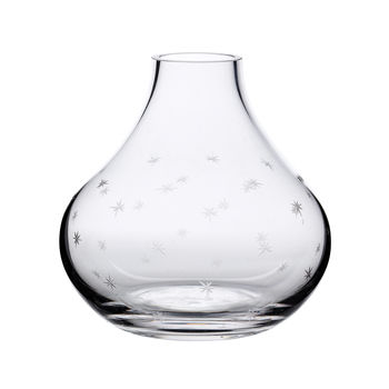 Stars Design Small Crystal Vase, 2 of 2