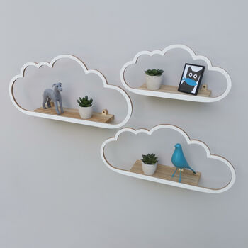 Wooden Cloud Shelf | New For 2020, 3 of 8