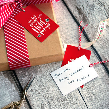 The Best Presents Come In Huge Packages Gift Tags, 2 of 3