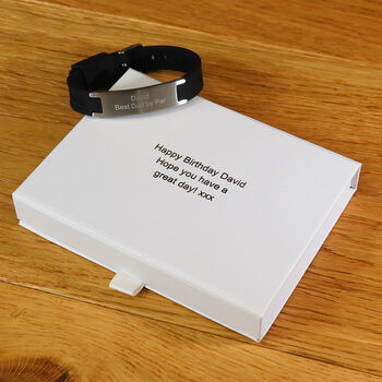 Personalised Golf Sports Therapy Bracelet, 6 of 9