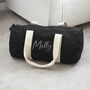 Personalised Name Duffel Bag, Bridesmaid Gifts, Bag, thumbnail 5 of 12