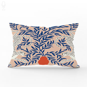 Cushion Cover Pink Cheetah Luxury Ethnic Home Decor Gift, 5 of 9