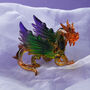 Artisan Glass Dragon In Gift Box, thumbnail 1 of 5