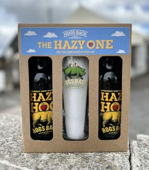 Hogs Back Brewery Hazy Hog Cider Gift Set, 4 of 4