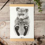 Personalised Baby Bear Footprint Kit, thumbnail 1 of 5