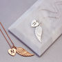 Personalised Angel Wing Necklace, thumbnail 4 of 4