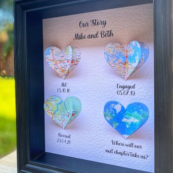 Wedding Gifts For Couples Anniversary Milestone Print, 3 of 7