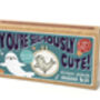 You're Sealiously Cute! Mini Matchbox Cross Stitch Kit, thumbnail 6 of 9