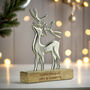 Personalised Stag Ornament, thumbnail 1 of 6