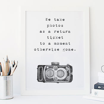 Photography Quote Print, 9 of 9
