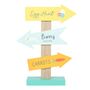 Easter Directional Arrow Standing Sign, thumbnail 1 of 2