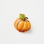 Enamel Pumpkin Brooch, thumbnail 1 of 4