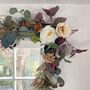 Faux Camellia And Rose Window Garland, thumbnail 7 of 9