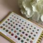 Mixed Designs 360 Colourful Round Bindi Book, thumbnail 1 of 7