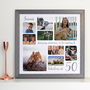 Personalised 50th Birthday Square Photo Collage, thumbnail 4 of 11
