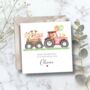 Safari Train Animals Birthday Card For Any Age, Colour Choices, thumbnail 4 of 5