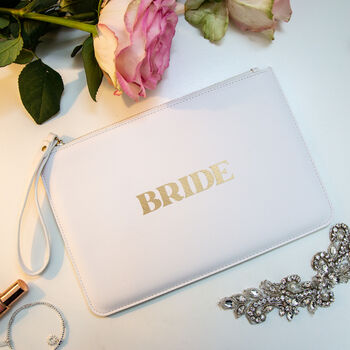The Bride Bridal Wedding Clutch Bag, 6 of 6