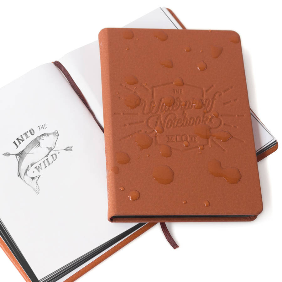 Waterproof Notebook V2.0 By Luckies | notonthehighstreet.com