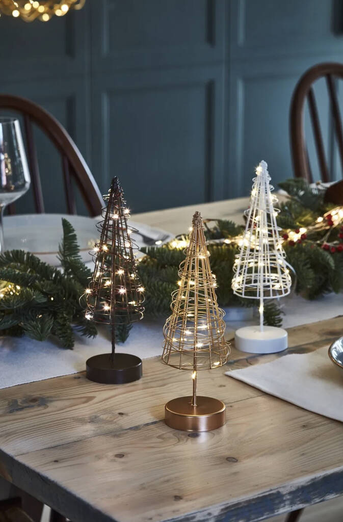 Tabletop Light Up Christmas Trees By Distinctly Living