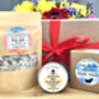 Spa Gift Set For Her. Beeswax Balm, Bath Salts, Bath Melts, thumbnail 1 of 6