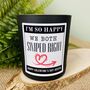 Personalised Met On A Dating App Valentines Candle, thumbnail 8 of 11
