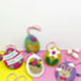 Easter Eggs Diy Felt Decoration Craft Kit, thumbnail 4 of 4