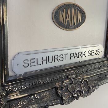 Selhurst Park Metal Football Street Sign – Designed And Made In Britain, 9 of 11