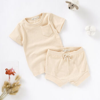 Organic Cotton Short Sleeve Coord Sets, 7 of 7